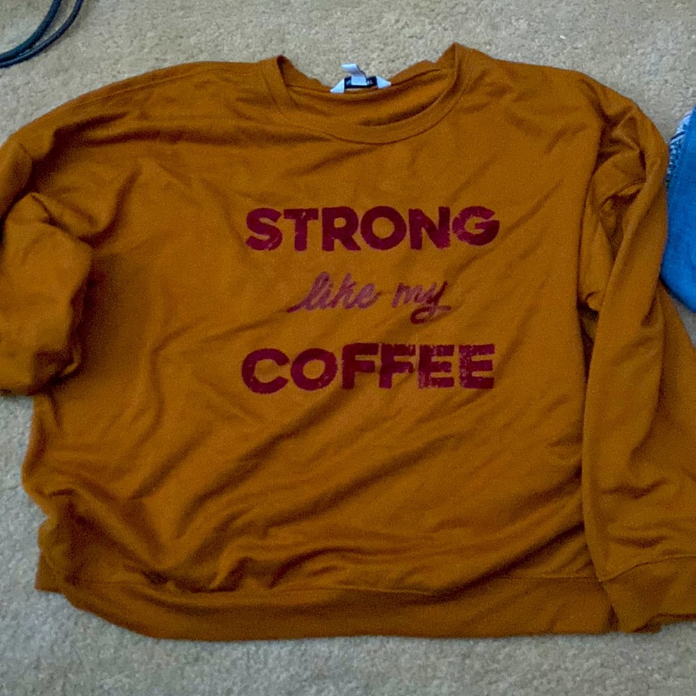 A cute statement Nine West sweatshirt. Comfortable and versatile. NWOT